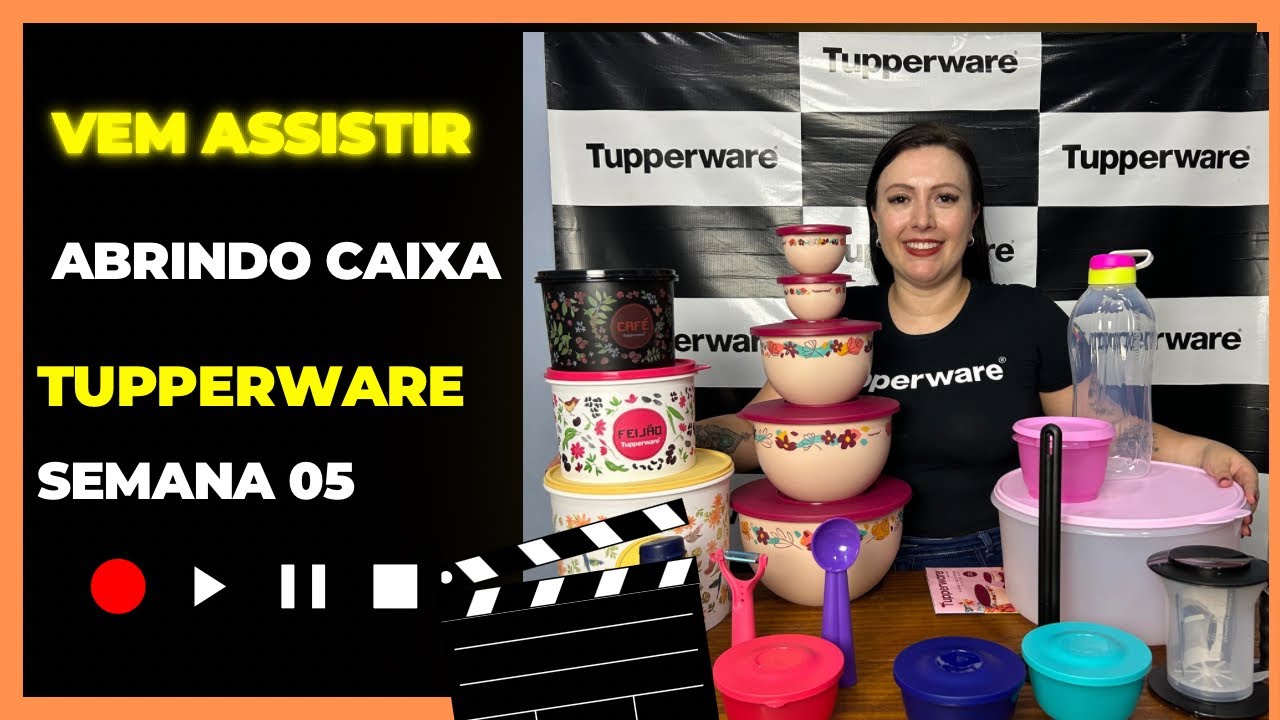 Abrindo Caixa Tupperware Semana 05