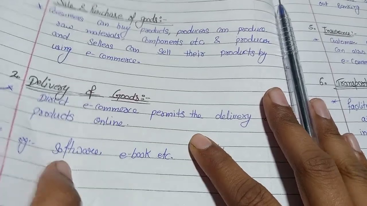 Opportunities of E Commerce || E-Commerce || B.com, M.com, BBA, MBA. 