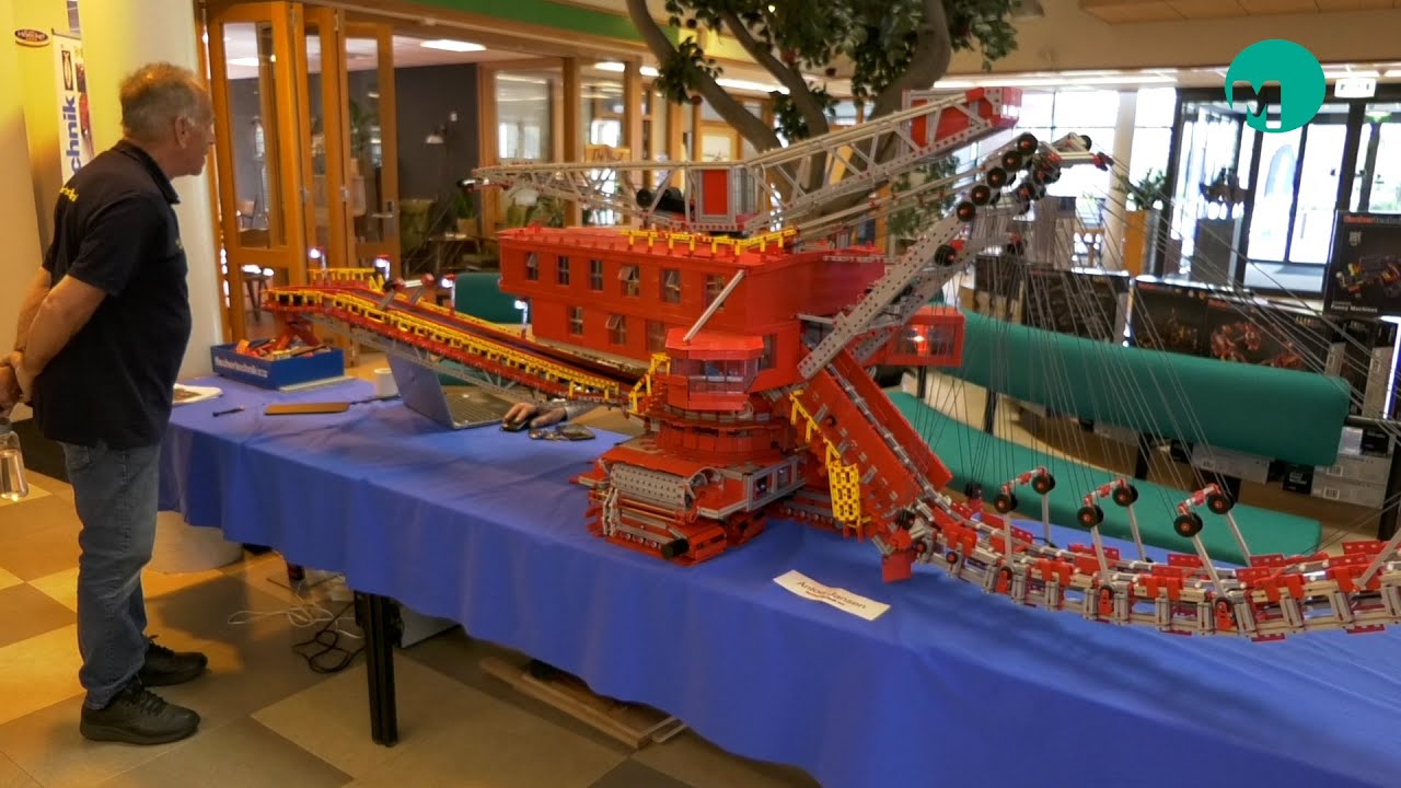 Reportage tentoonstelling Fischertechnikclub bij De Watersteeg