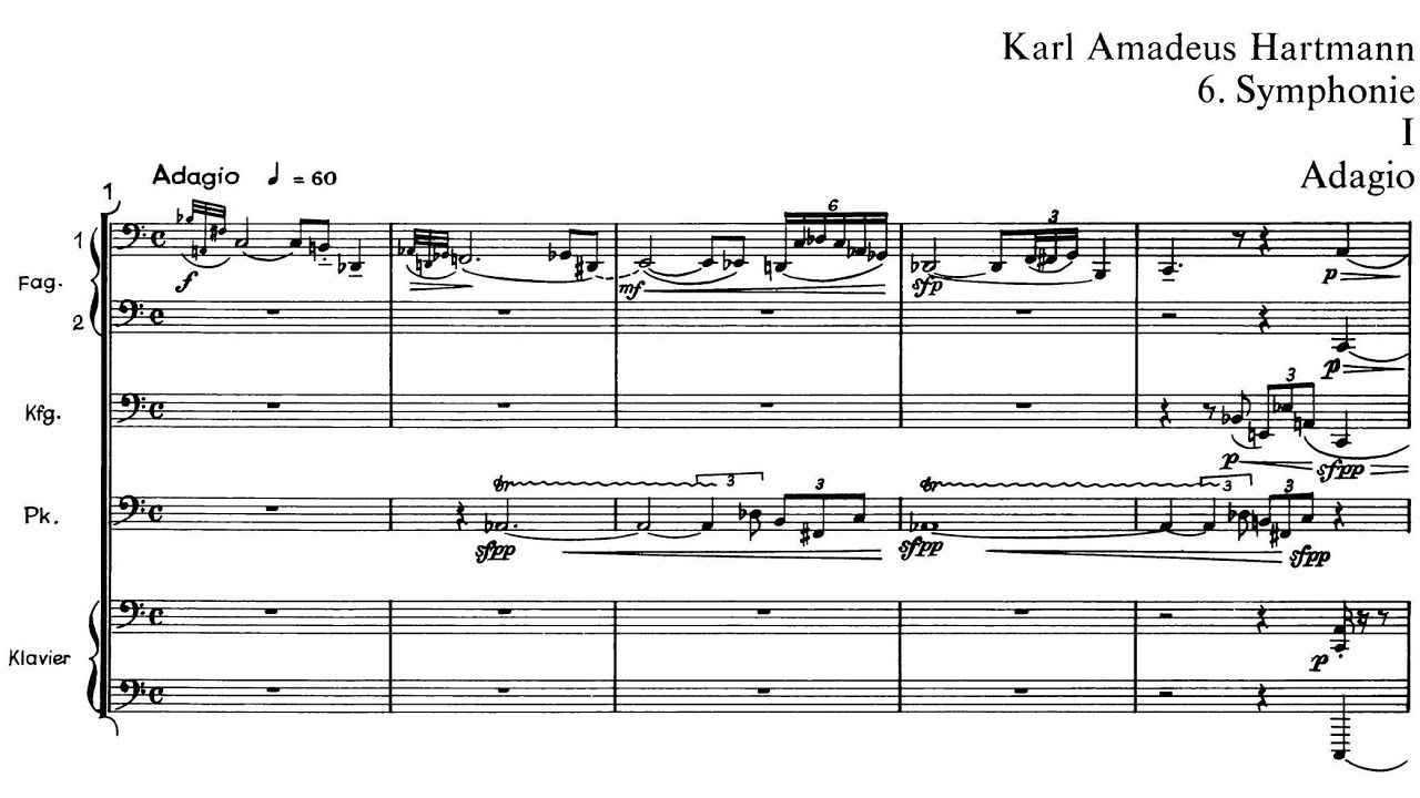 Karl Amadeus Hartmann - Symphony No. 6