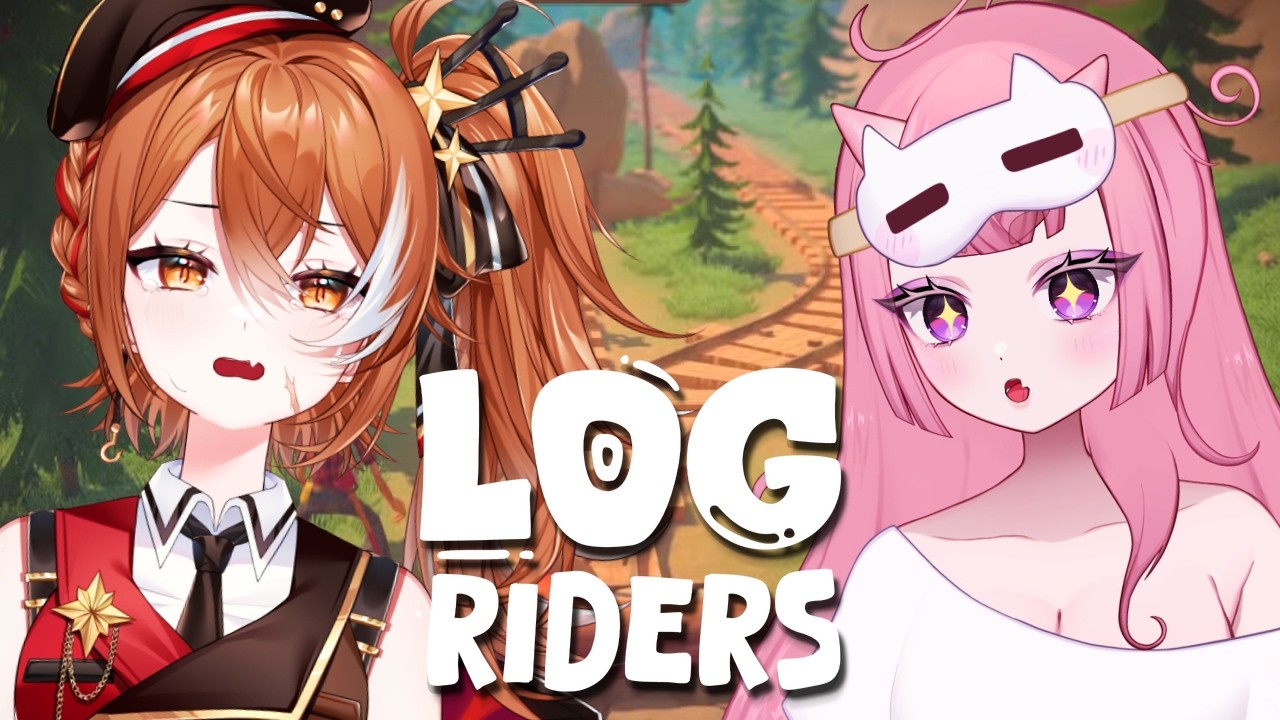 riding wood logs with @KijoriKonno