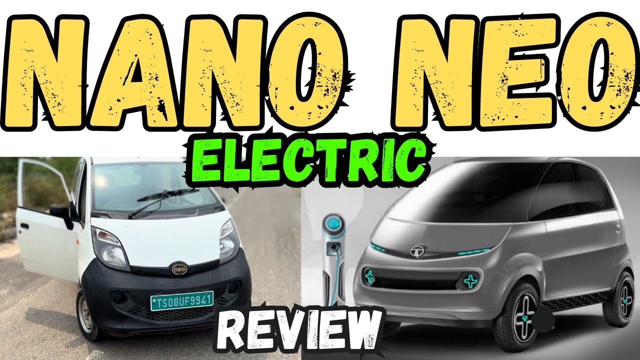 Tata nano Electric Car 🚙 | Nano Neo electric | Review | Test Drive | Electric cars in 2023