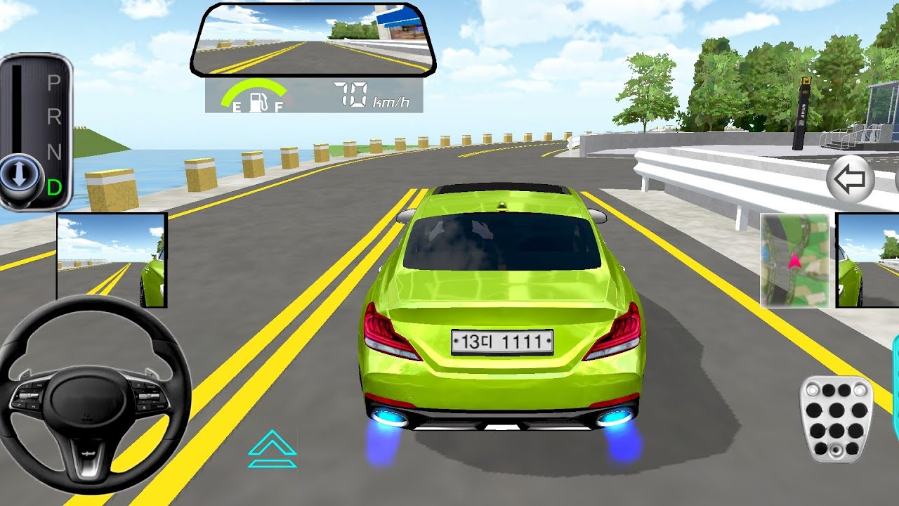 New Green Mercedes G-63 is Ready For Parking 3d Driving Class android || Car Game #gameplay #cargame