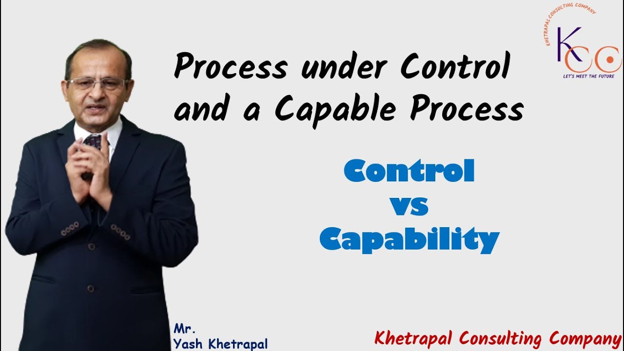 Process under Control and a Capable Process || Process Control vs Process Capability