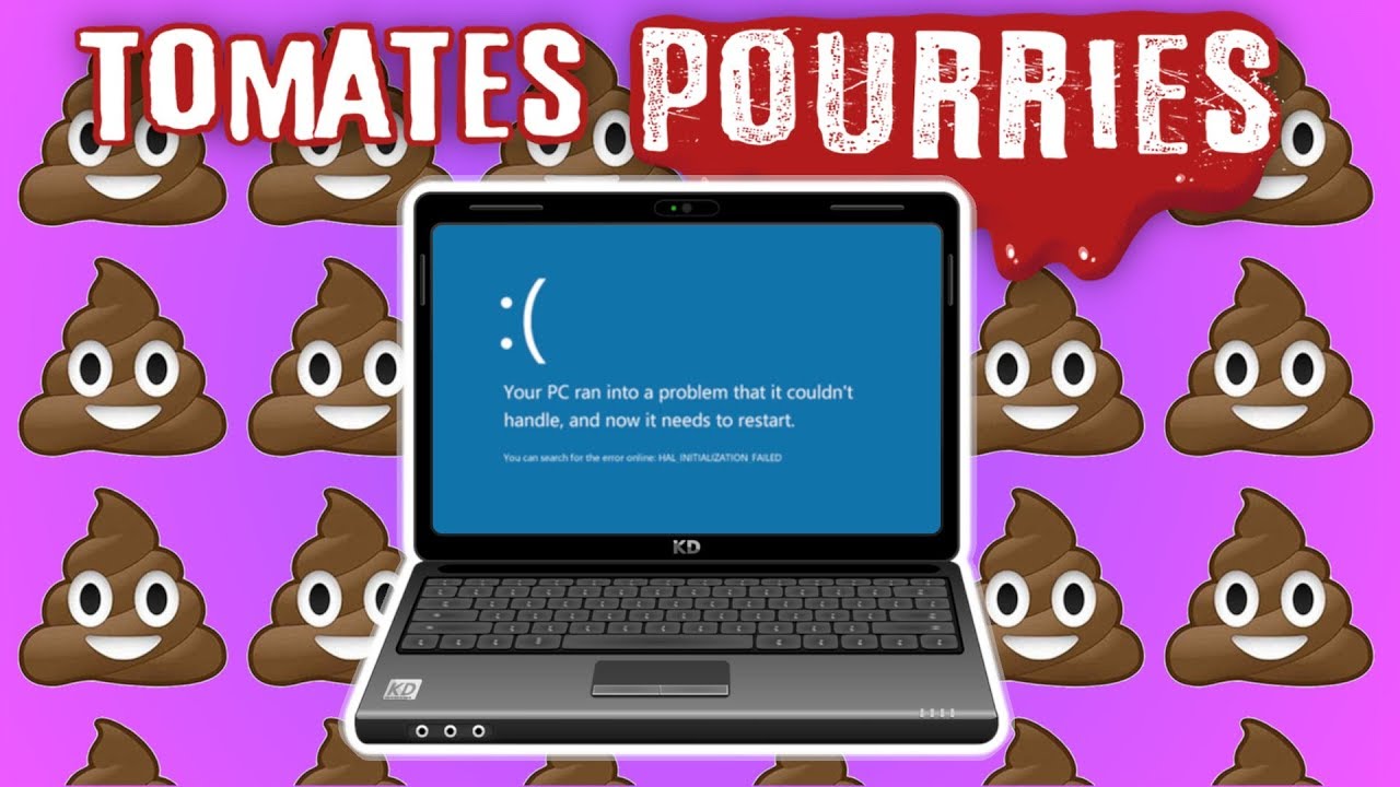 🍅 TEST : As-tu un ordi de M**** ?? Jetons-leur des Tomates Pourries !