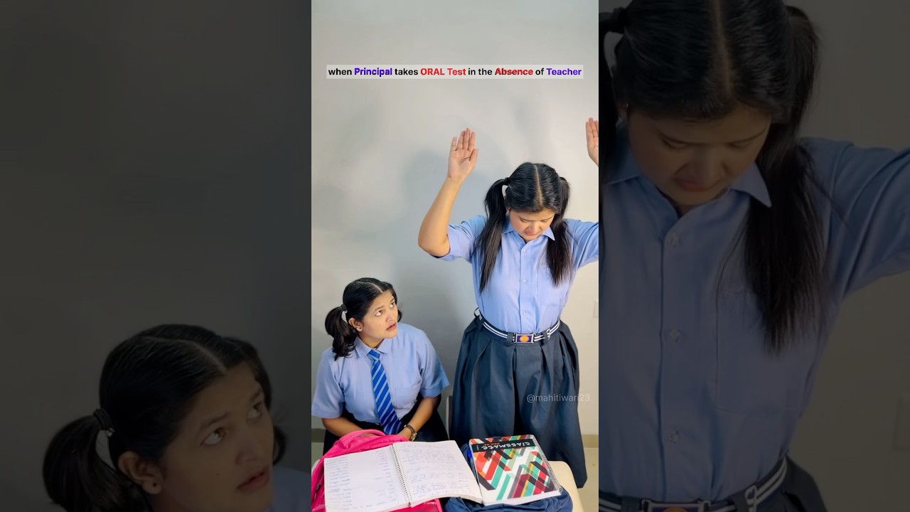 Achanak se Principal ka Class me aana😰 || Mahi Tiwari #school #schooldays #schoollife