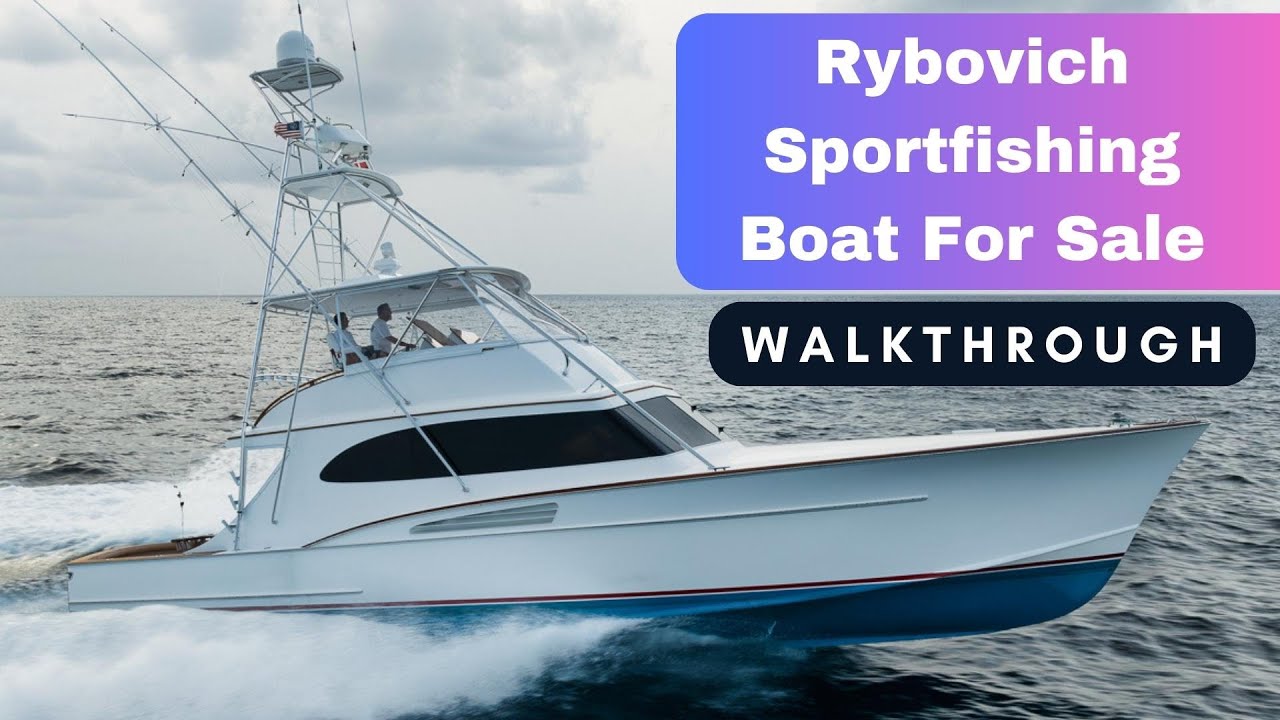 Продаётся лодка для спортивной рыбалки Rybovich - Custom 60 Rybovich Sportfish