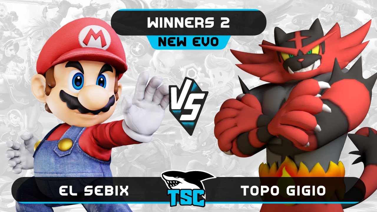 Topo Gigio (Incineroar) vs El Sebix (Mario) - Torneo SSBU - New Evo 14 - ssbu
