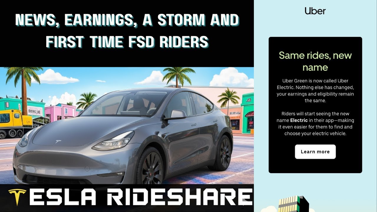 Working Rideshare in a Tesla Model Y | Tesla Rideshare FSD Vlog