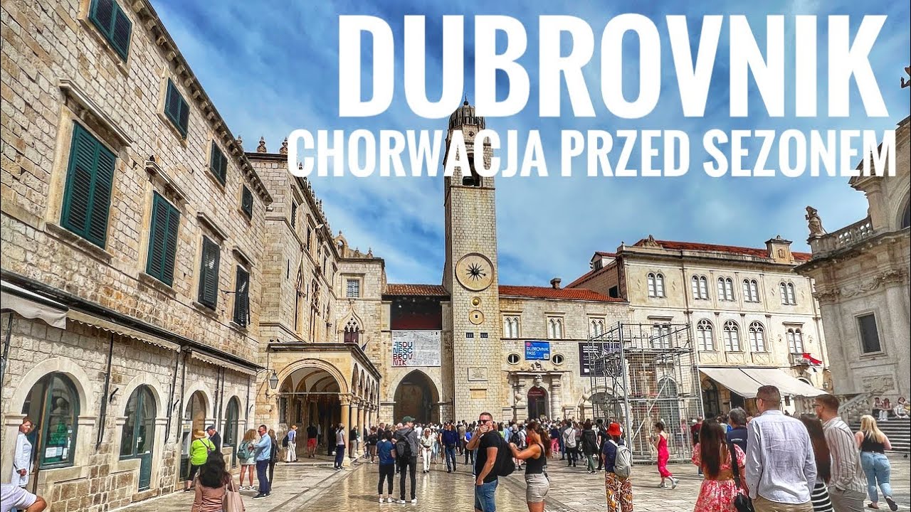 Chorwacja Wczasy, Dubrownik - zwiedzamy miasto przed sezonem, ceny parkingów!