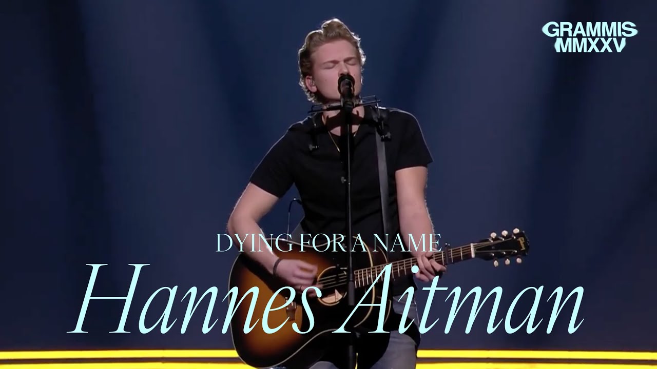 Hannes Aitman - Dying For A Name (Live Grammis 2025)