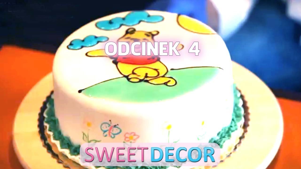 DEKOROWANIE ŻELEM - TORT BAJKOWY - ODCINEK 4 ( czyli jak korzystać z żeli )