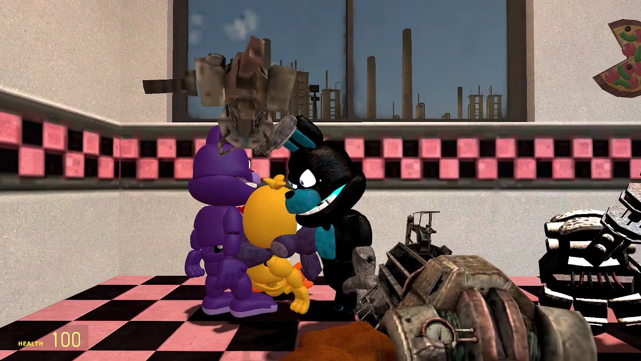 Freddy's Gang: Never touch the Plushies. | Gmod Fnaf