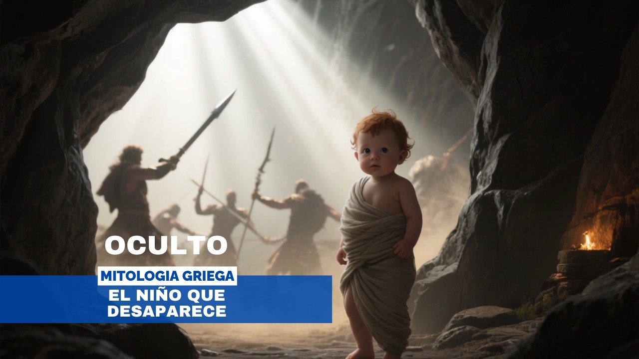 El niño que desaparece, el ocultamiento de Zeus en Creta | El reinado de Cronos Mitología Griega EP5
