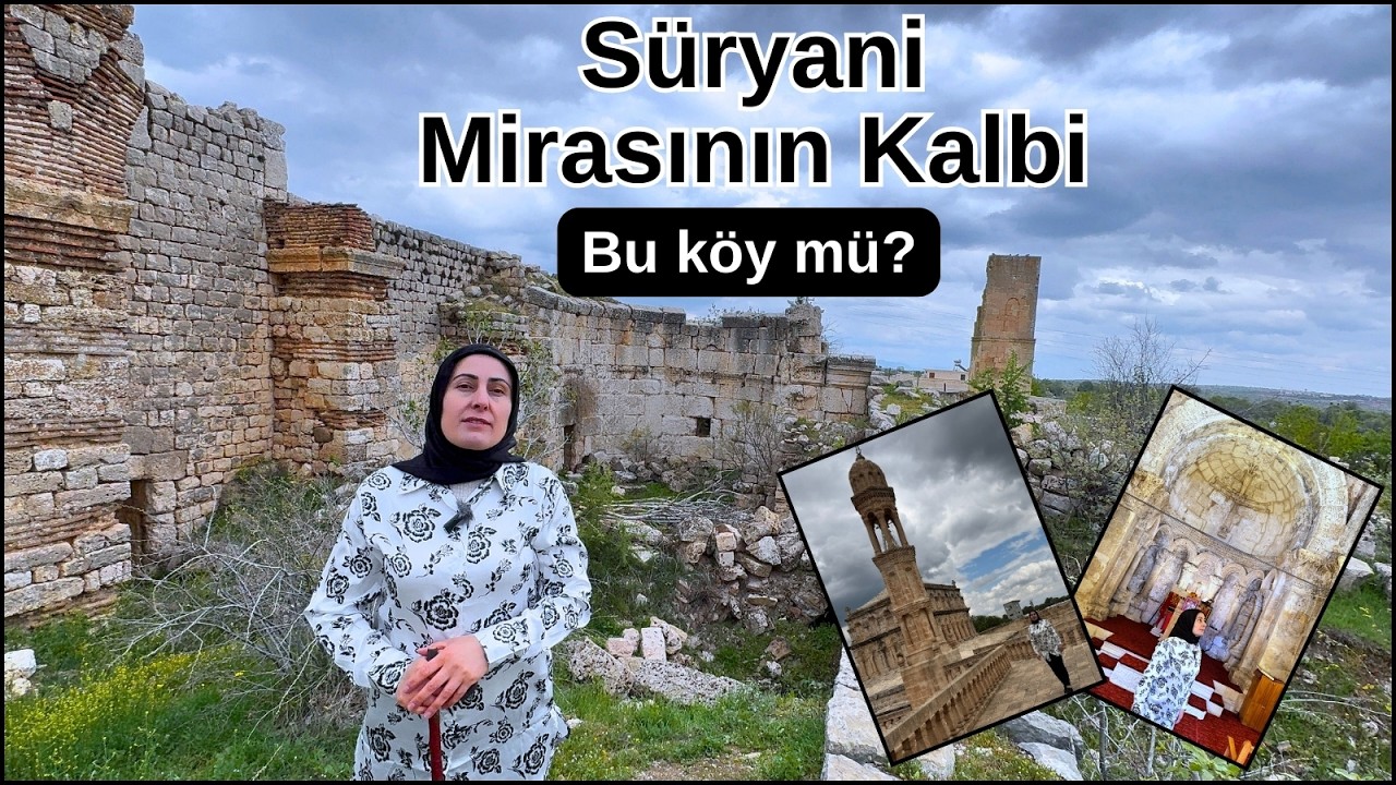 Kadim Süryani Köyündeki Harabeleri Gezdim: Anıtlı (Hah) #travel #vlog #culture #mardin