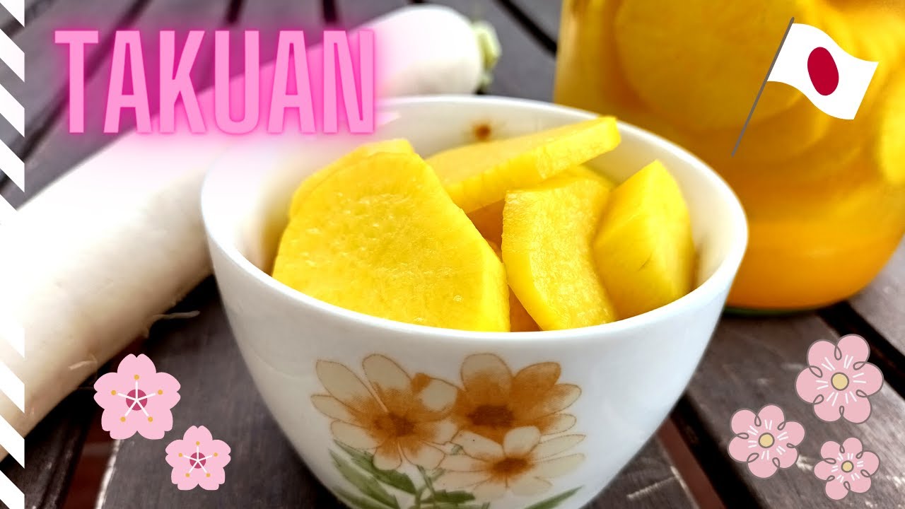 🌸Takuan 🌸 (Encurtido de daikon quemagrasas!!! )