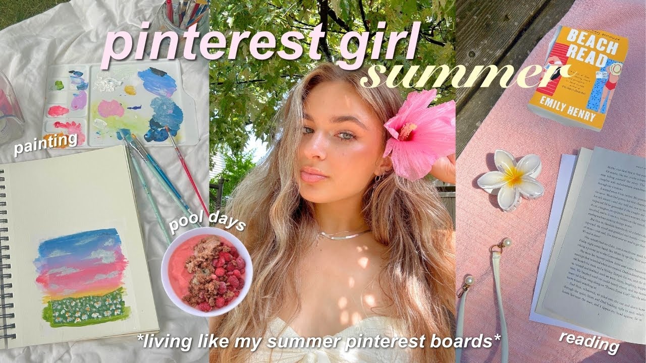ЛЕТО PINTEREST 🍧🎨 летние поделки, самоделки и эстетические занятия