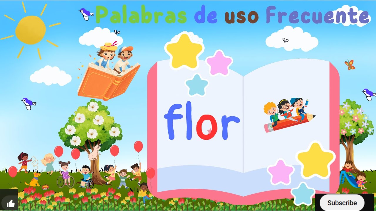 flor | Palabras de uso Frecuente | Spanish Sight Words | Aprender a leer y Escribir | Ms. Morales