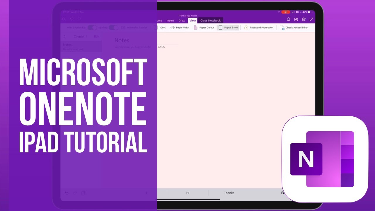 Учебное пособие по Microsoft OneNote для iPad