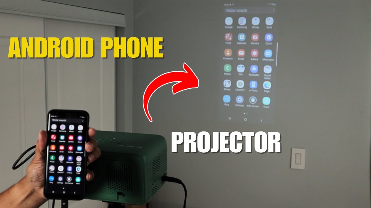 Как подключить Android-телефон к проектору через HDMI-кабель