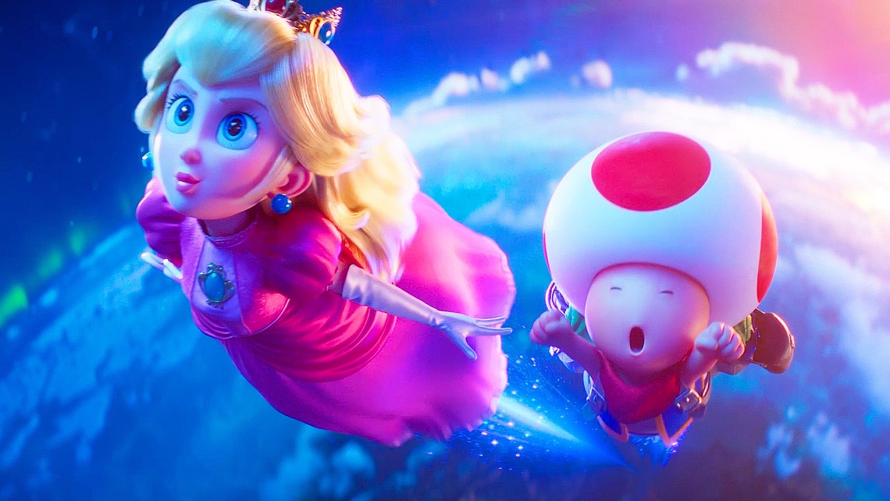 Peach Leaves The Kingdom In Mario and Luigi's Hands | The Super Mario Galaxy Movie
