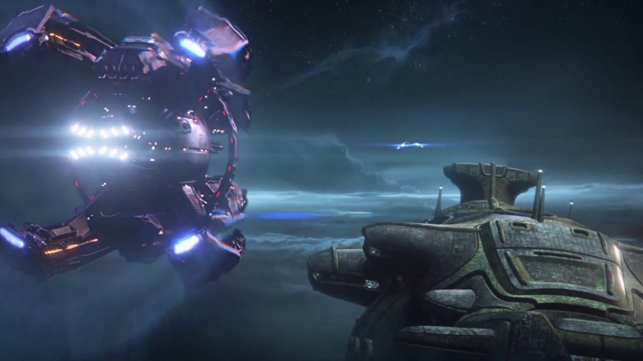 Mass Effect: Andromeda - salarian Ark Paarchero and Tempest escape Archon