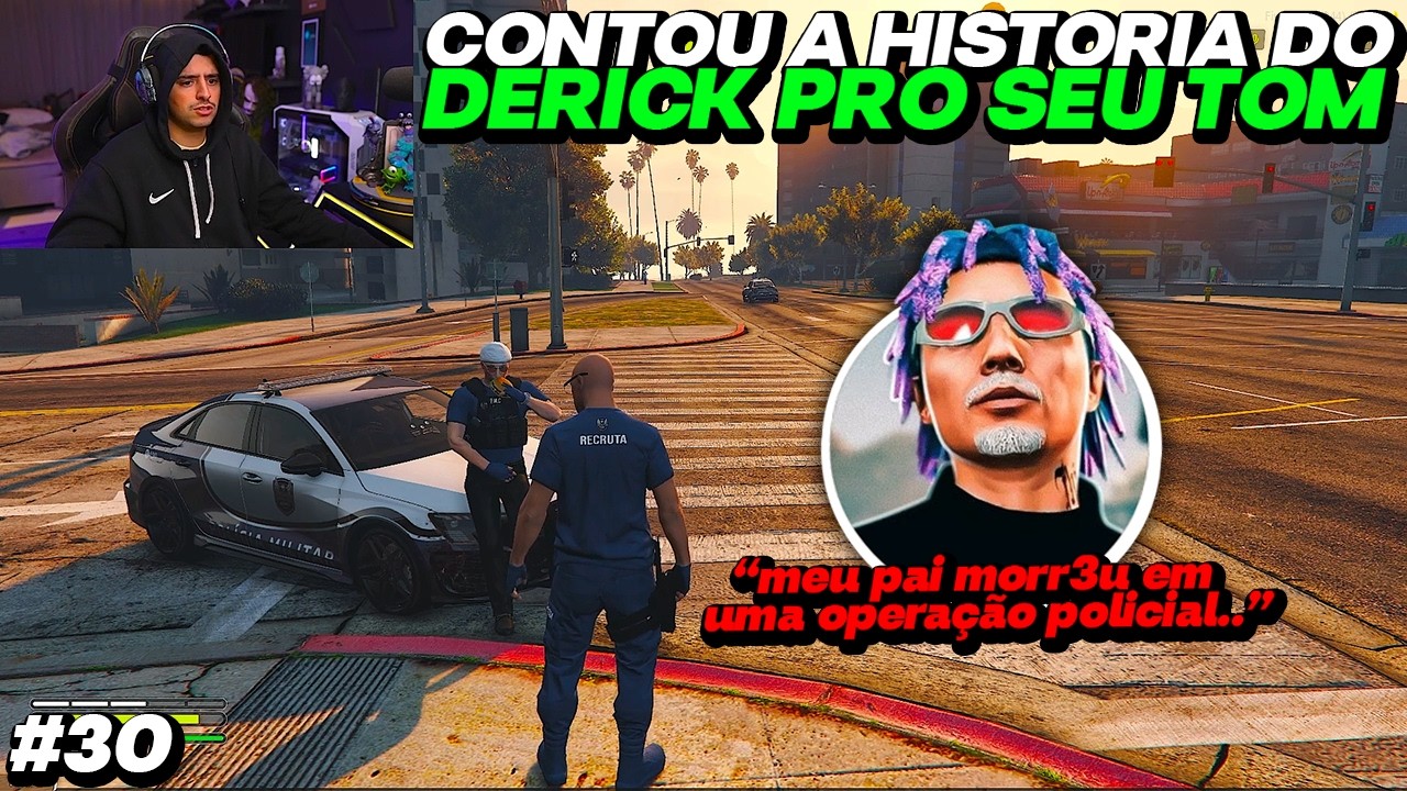 CONTOU A HISTORIA DO SEU PERSONAGEM PRO SEU TOM! - GTA RP EP 30