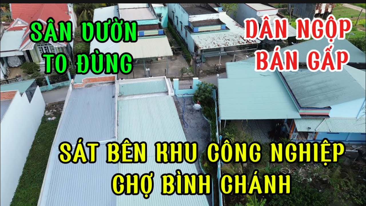 Nhà chà bá 218m2 phun thổ 800tr mua được ,sát bên khu công nghiệp,gần chợ bình Chánh thành phố