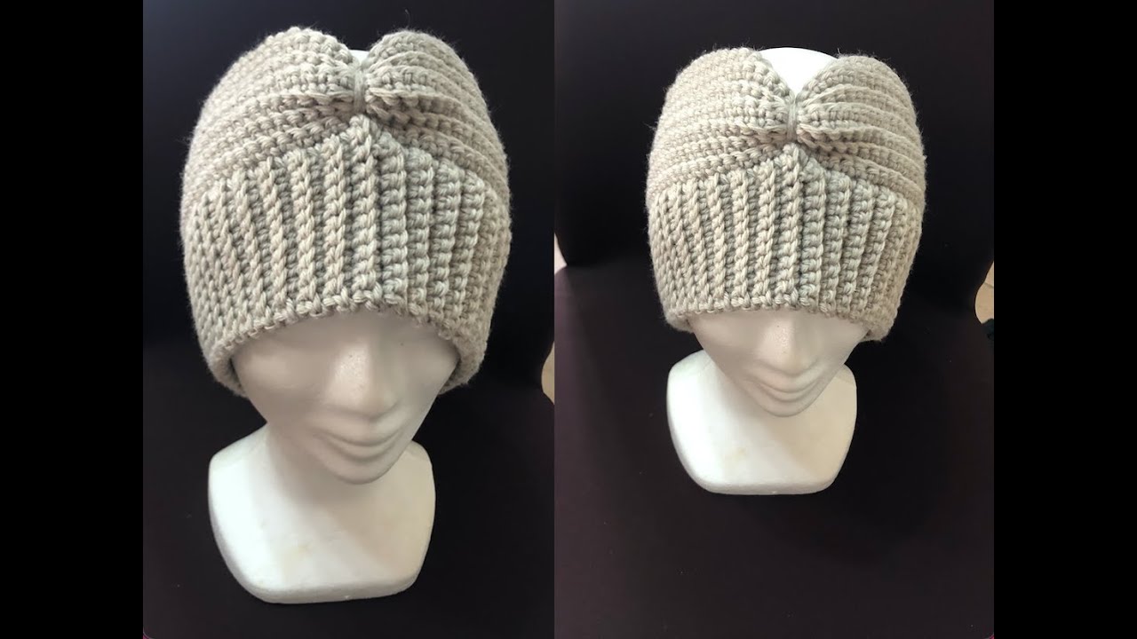 Tuto bandeau toutes tailles au crochet