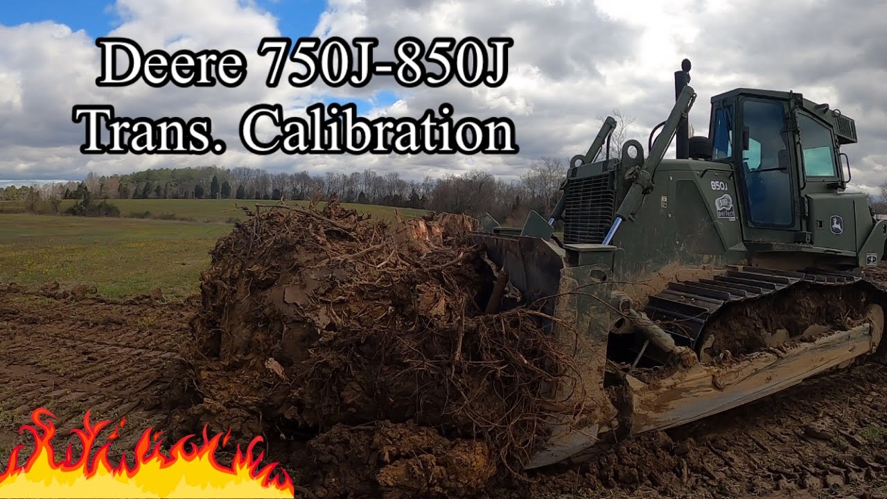 How to calibrate Deere transmission controller 850J 750J dozer @Dirt Perfect