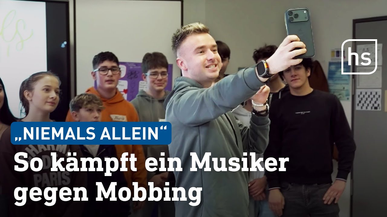 Zeichen gegen Mobbing: Dieses Schulprojekt will was besser machen | hessenschau