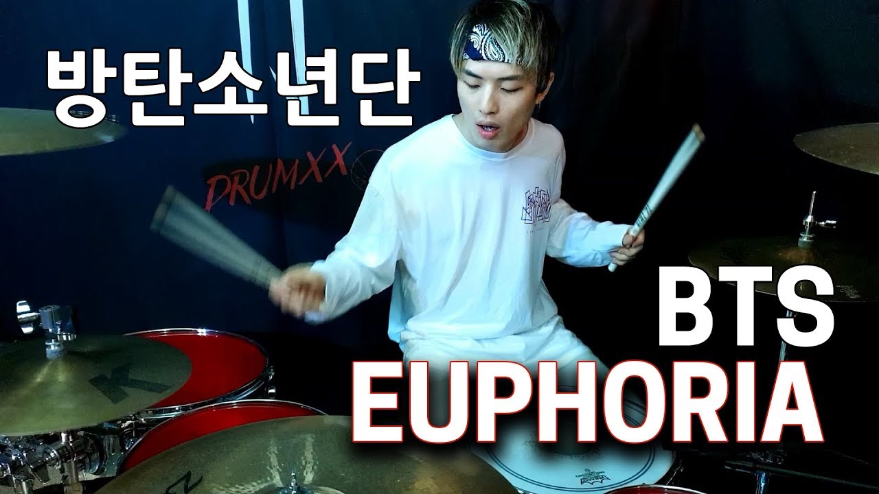 BTS (방탄소년단) - Euphoria | TJ DRUM COVER