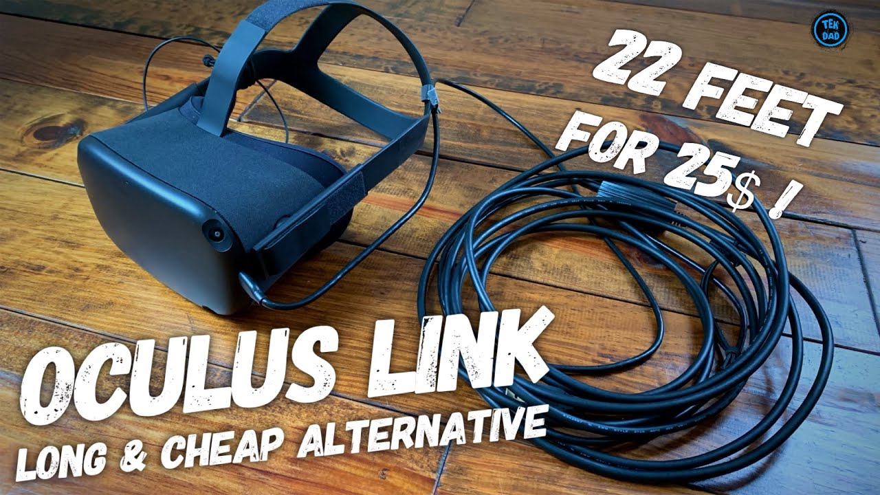 Oculus Link for Quest - The Best Official Cable Alternative !