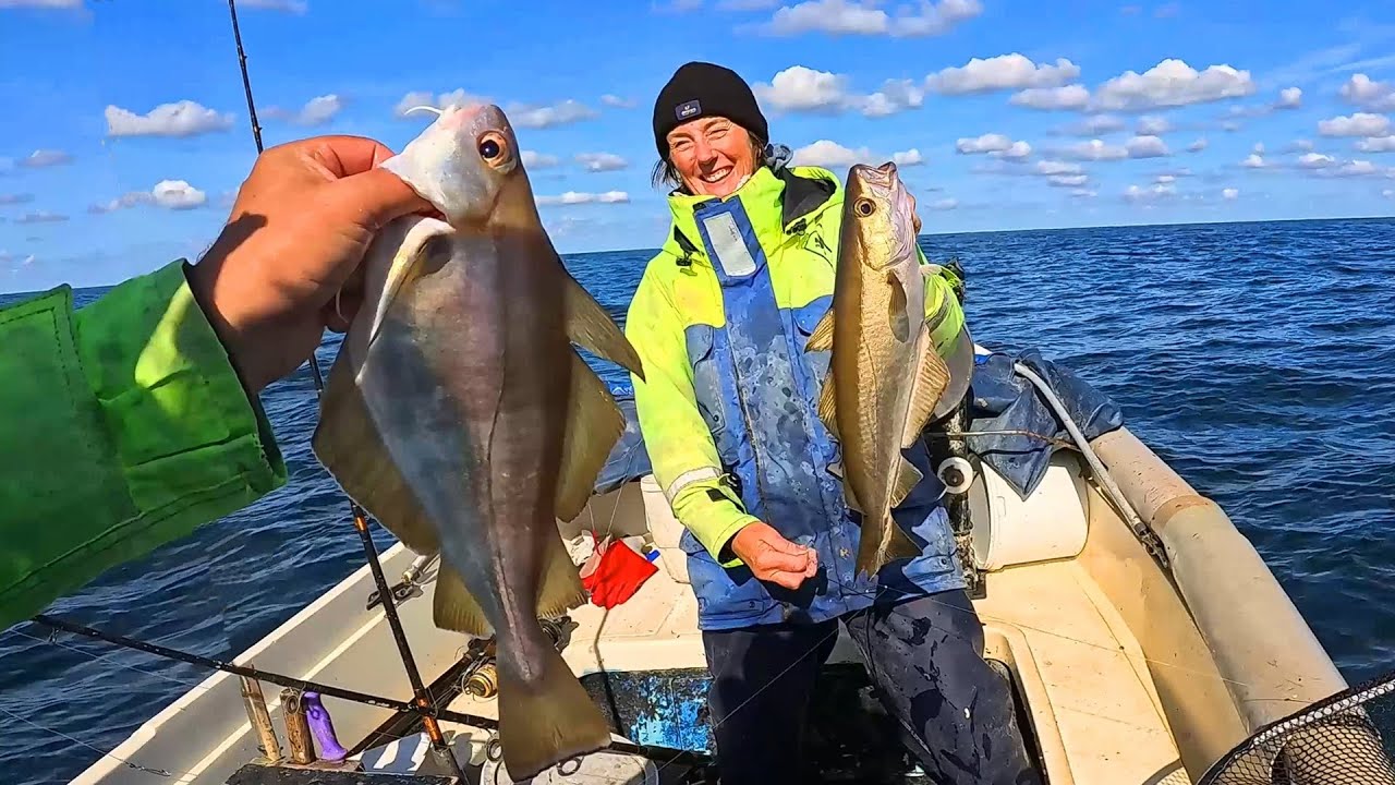 Another Deep Water Fishing Trip From The 16ft Orkney What Will We Catch Today.