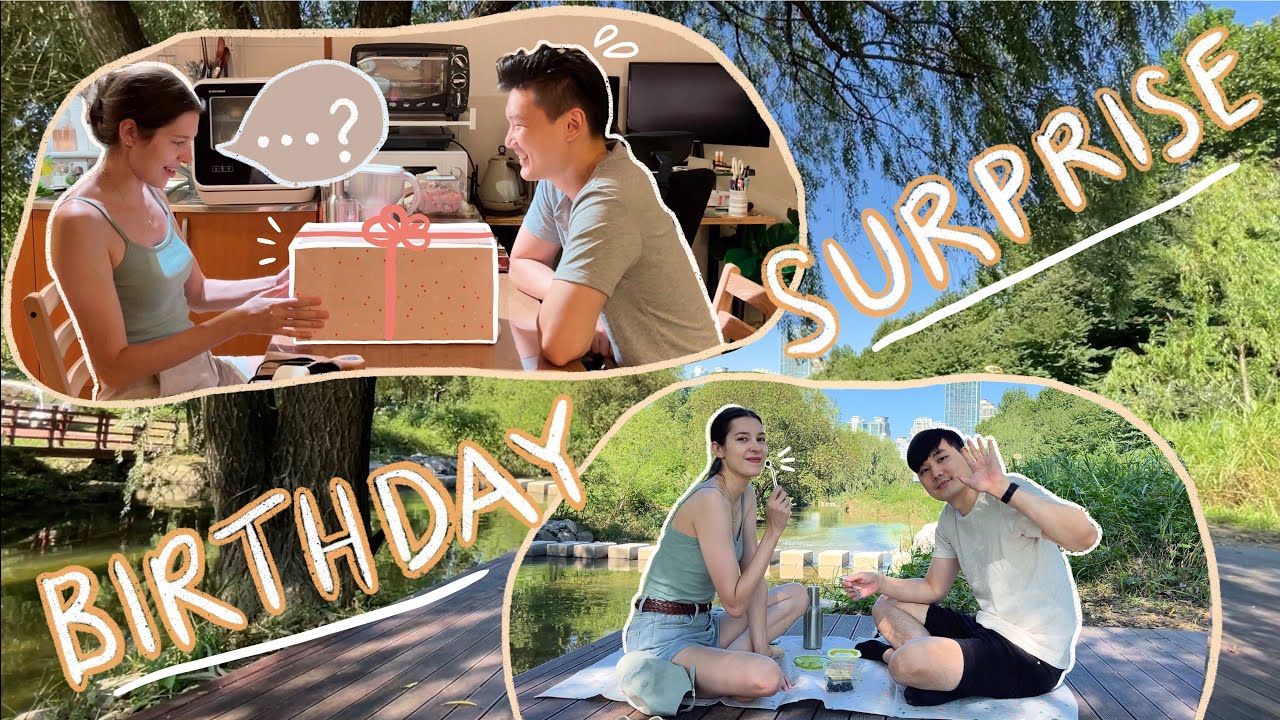 I Pranked Her, Then Surprised Her w/ This For Her Birthday 🥳 Late Summer Vibes in Seoul, Korea VLOG