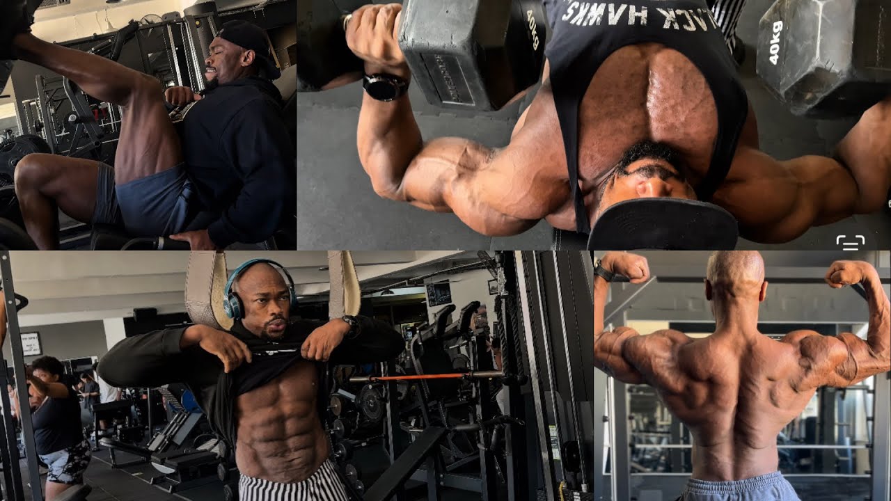 4.5 Weeks Out: Carb Drop Reality, Cheese-Grater Abs & Big Pull Session