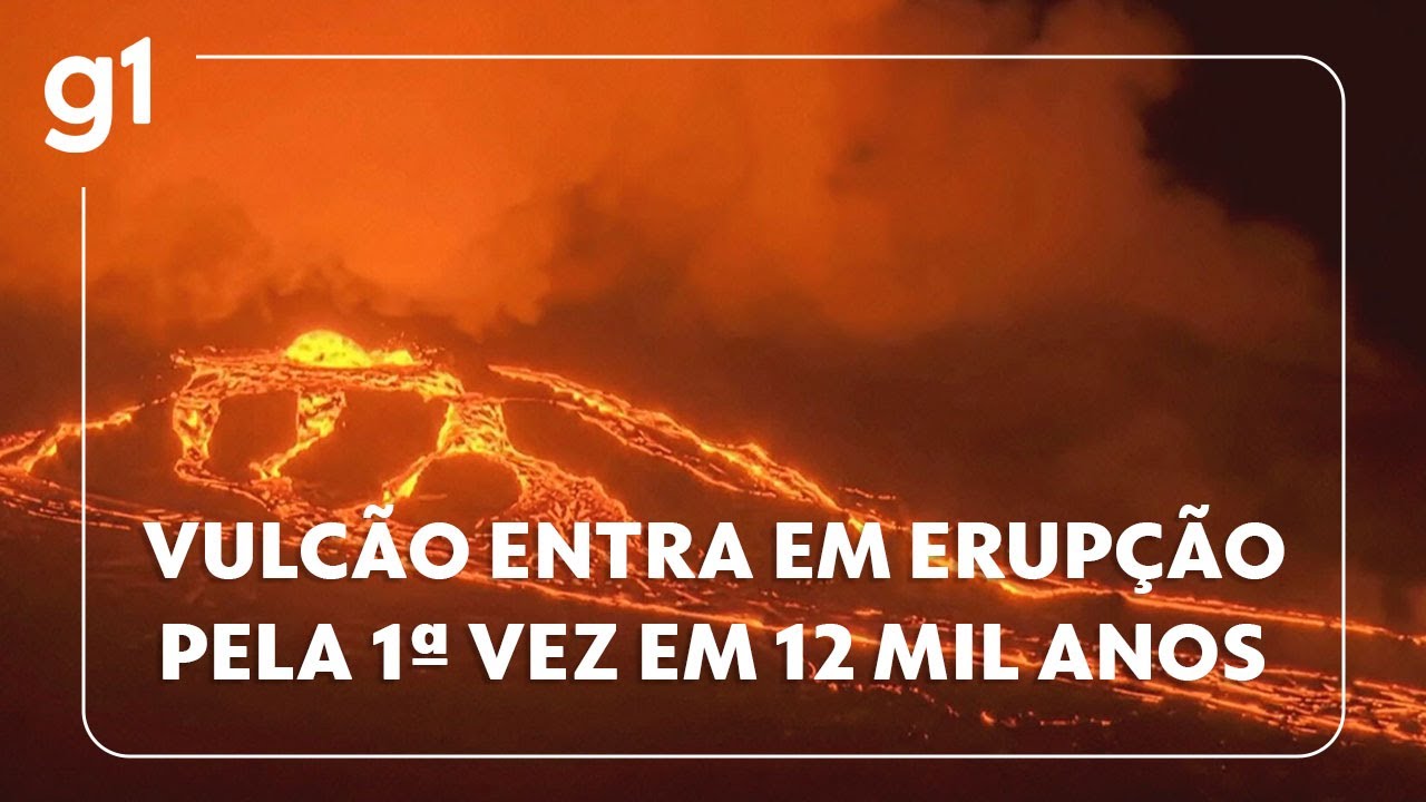 Vulc&atilde;o na Eti&oacute;pia entra em erup&ccedil;&atilde;o pela 1&ordf; vez em 12 mil anos, desde o fim da Era do Gelo