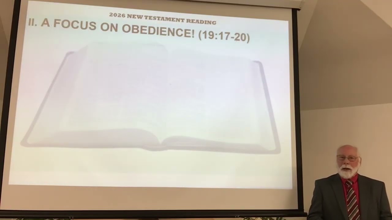 “What’s My Obstacle?” (Matt. 19:16-22)  (Feb. 1, 2026)