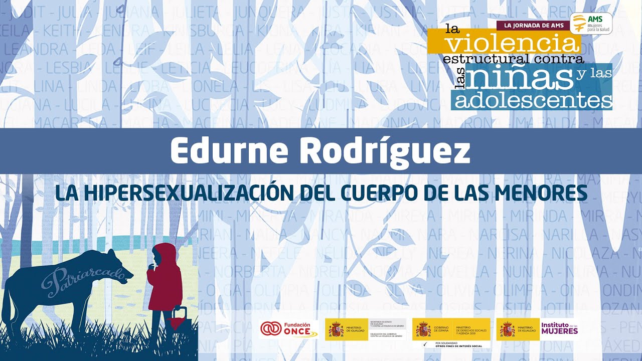 La hipersexualización del cuerpo de las menores.