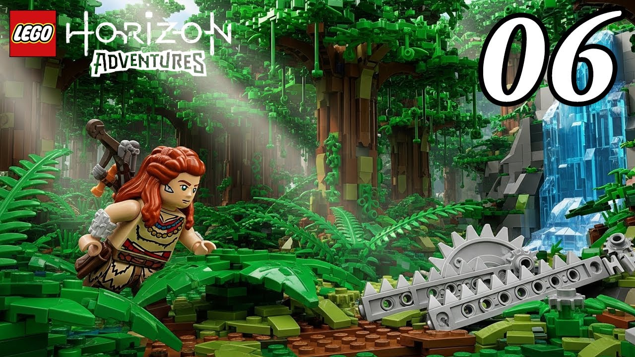 Приключения в мире Lego Horizon | Часть 6: Детали машины «Пилообразный зуб»