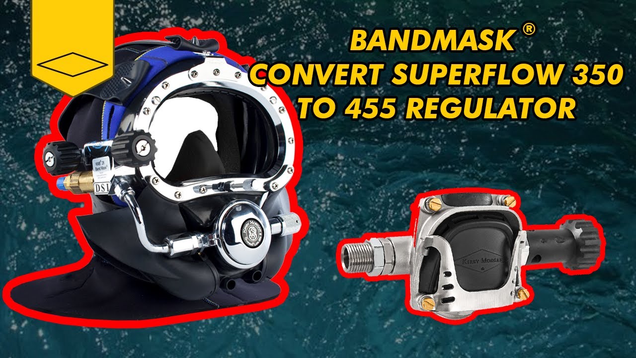 How To: Convert KM BandMask with SuperFlow® 350 to 455 Regulator