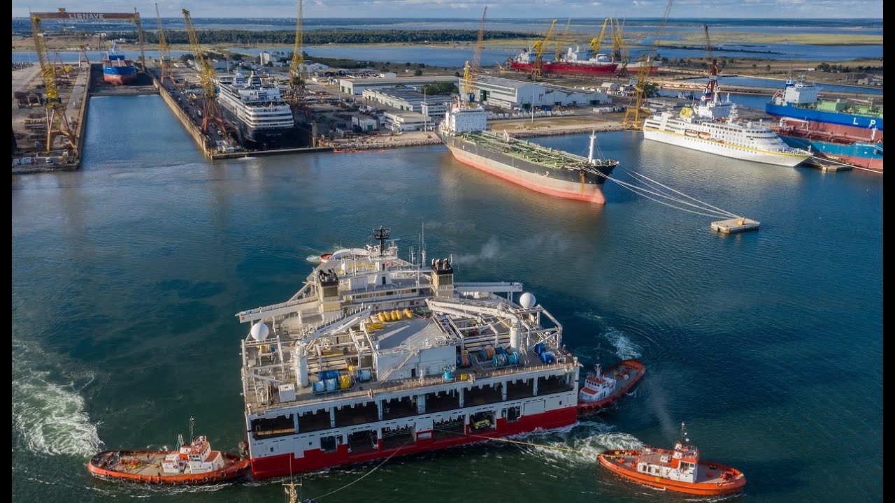 Drydocking of the Research/Survey vessel 
