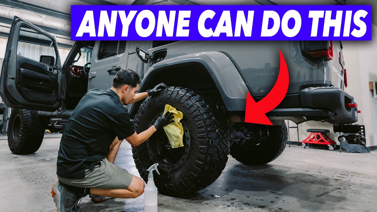 How To Clean Wheels and Tires in 5 Minutes (Easiest Method)