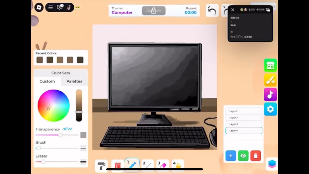 ROBLOX | SPEED DRAW | Drawing Realistic COMPUTER in 10 minutes | Timelapse | Lexi Draw