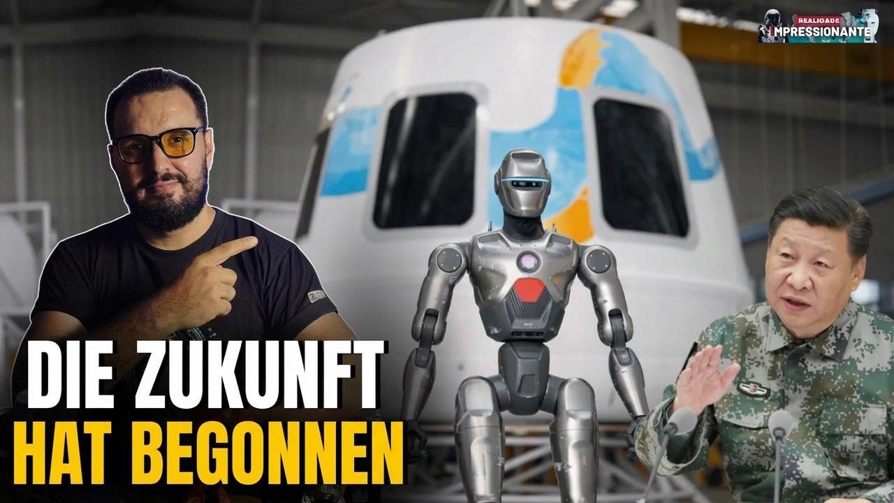 Unglaublich! China schickt humanoiden Roboter ins All – Menschliche Hibernation möglich?