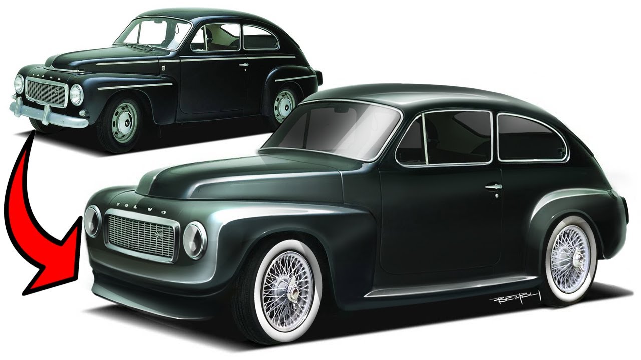 1959 Volvo PV544 Re-design - Modernizing a Swedish Classic