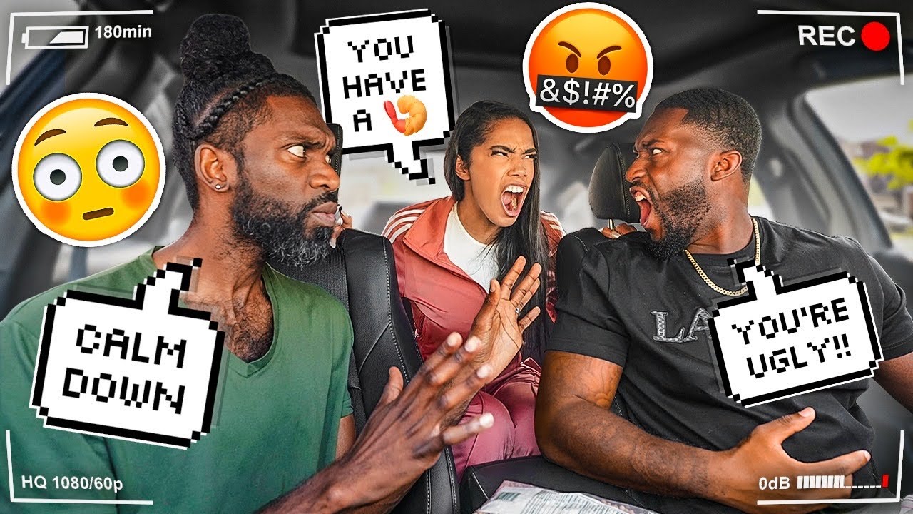 Arguing With My Fiancée In Front Of My Brother To See His Reaction! *HILARIOUS*