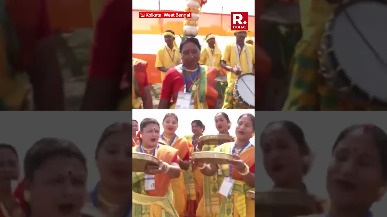Folk Artists From Across Bengal Arrive For Suvendu Adhikari&rsquo;s Swearing-In Ceremony