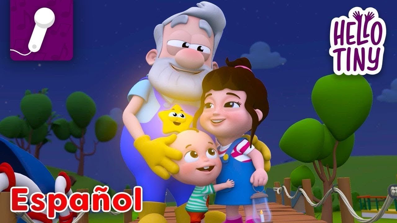 Brilla brilla pequeña estrella KARAOKE! | Hello Tiny en Español | Canciones infantiles para bebes