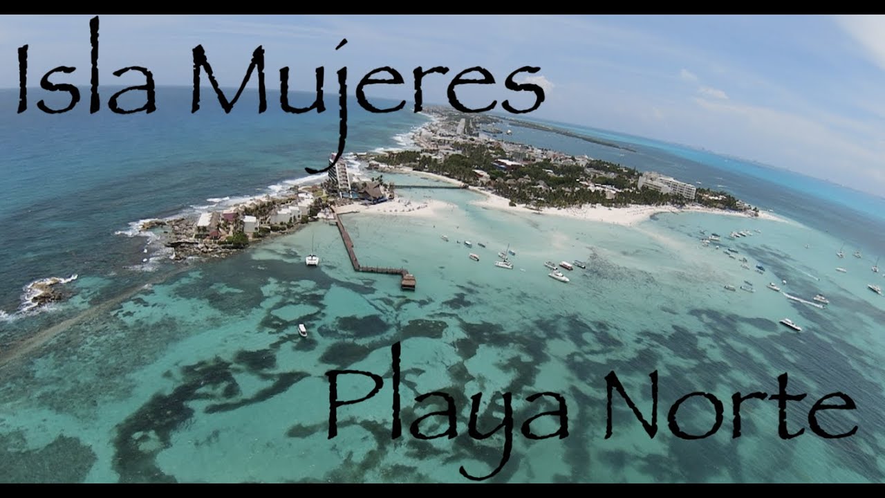 Isla Mujeres Playa Norte дрон DJI FPV HD 1080p
